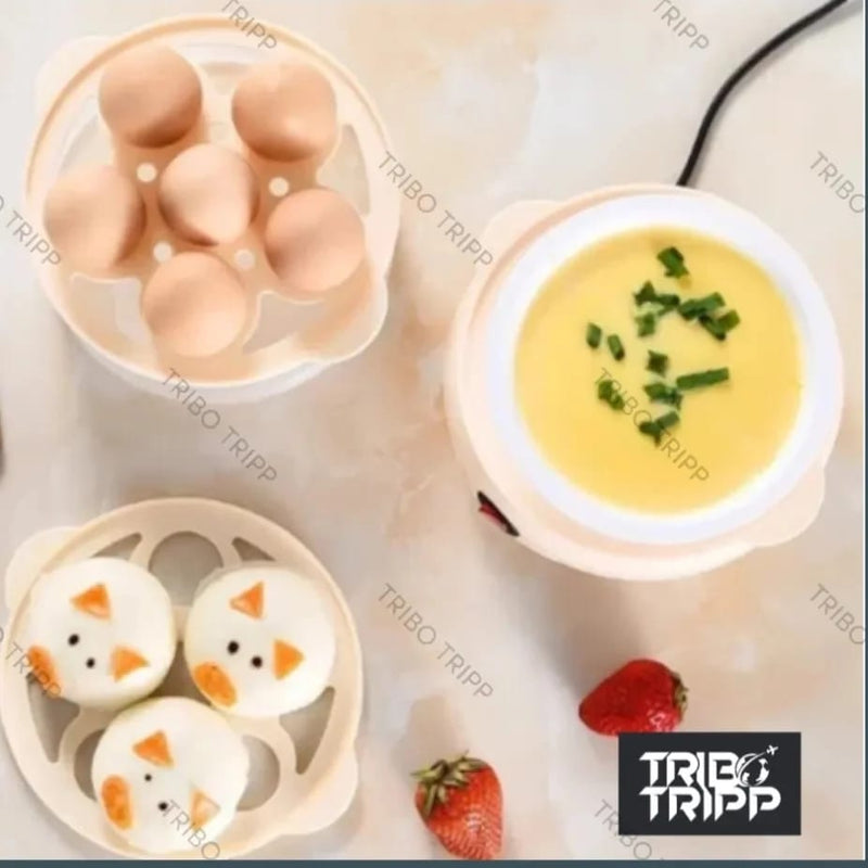 Cozinhar os Ovos da Maneira que Você Gosta sem Adicionar Óleo, Proporcionando Conveniência para sua Vida. CHEGOU o Egg Coocker Elétrico!!
