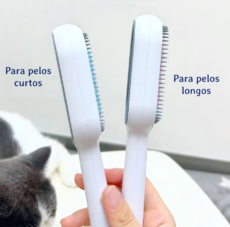 A Escova Que Cuida da Saúde do Seu Pet e Deixa sua Casa Livre de Pelos - Escova Removedora de Pelos 3 em 1